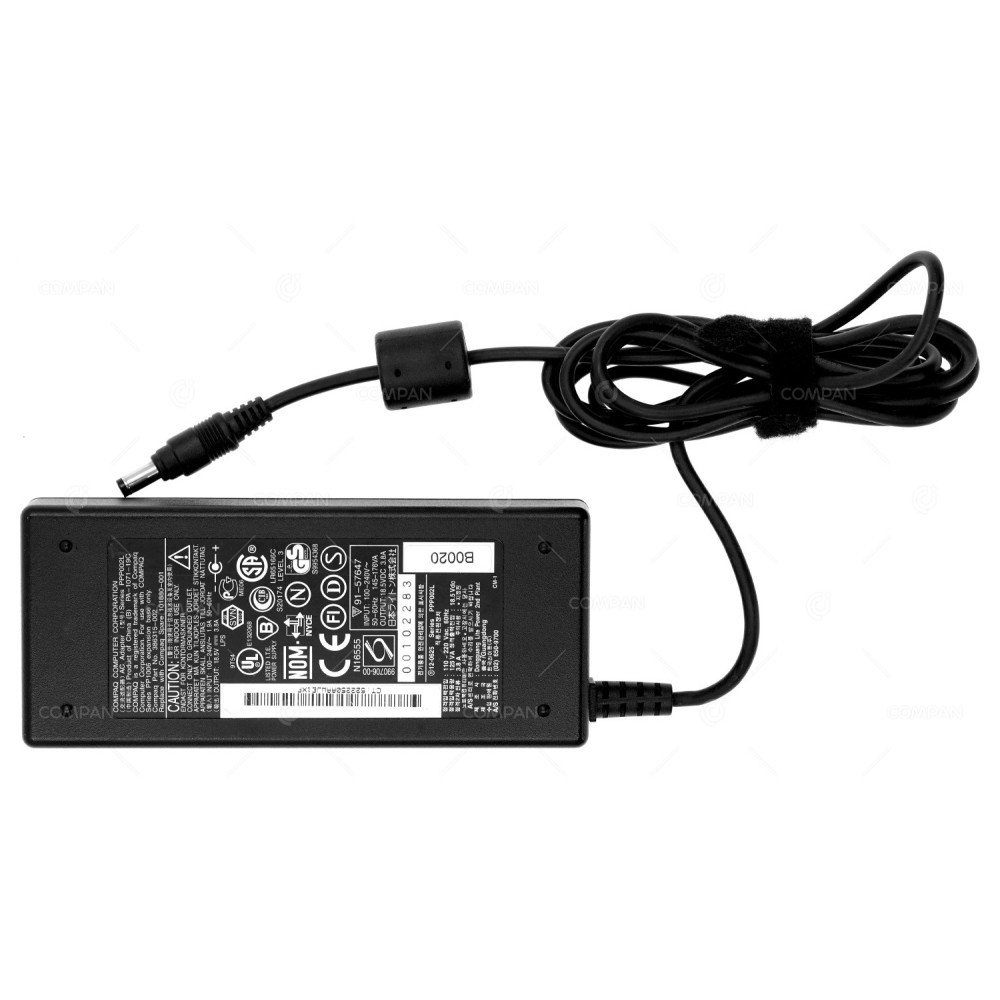 101880-001 HP COMPAQ 101880-001 70W 18.5V 3.8A AC/DC ADAPTER PPP002L, PA-1071-19C, 386315-002